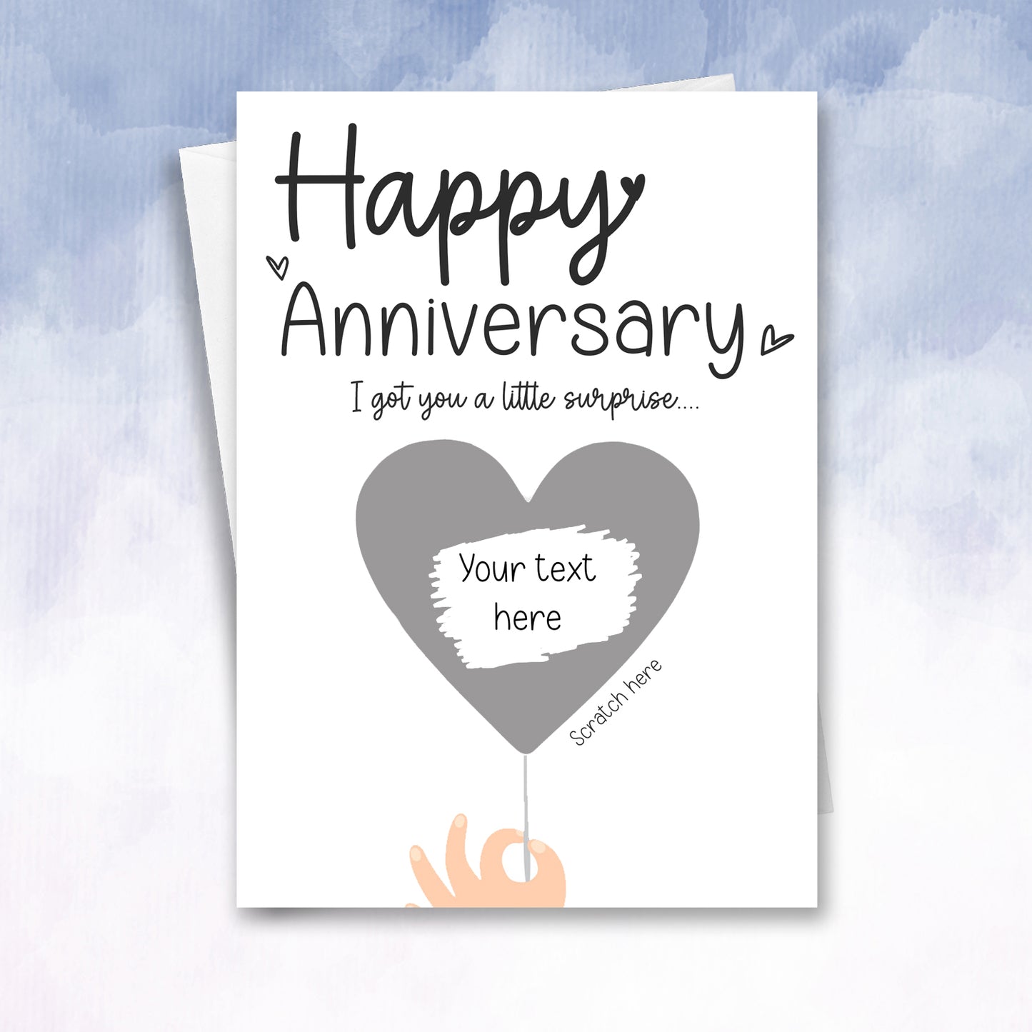 Happy Anniversary Scratch Off Card - 2f75e5-2