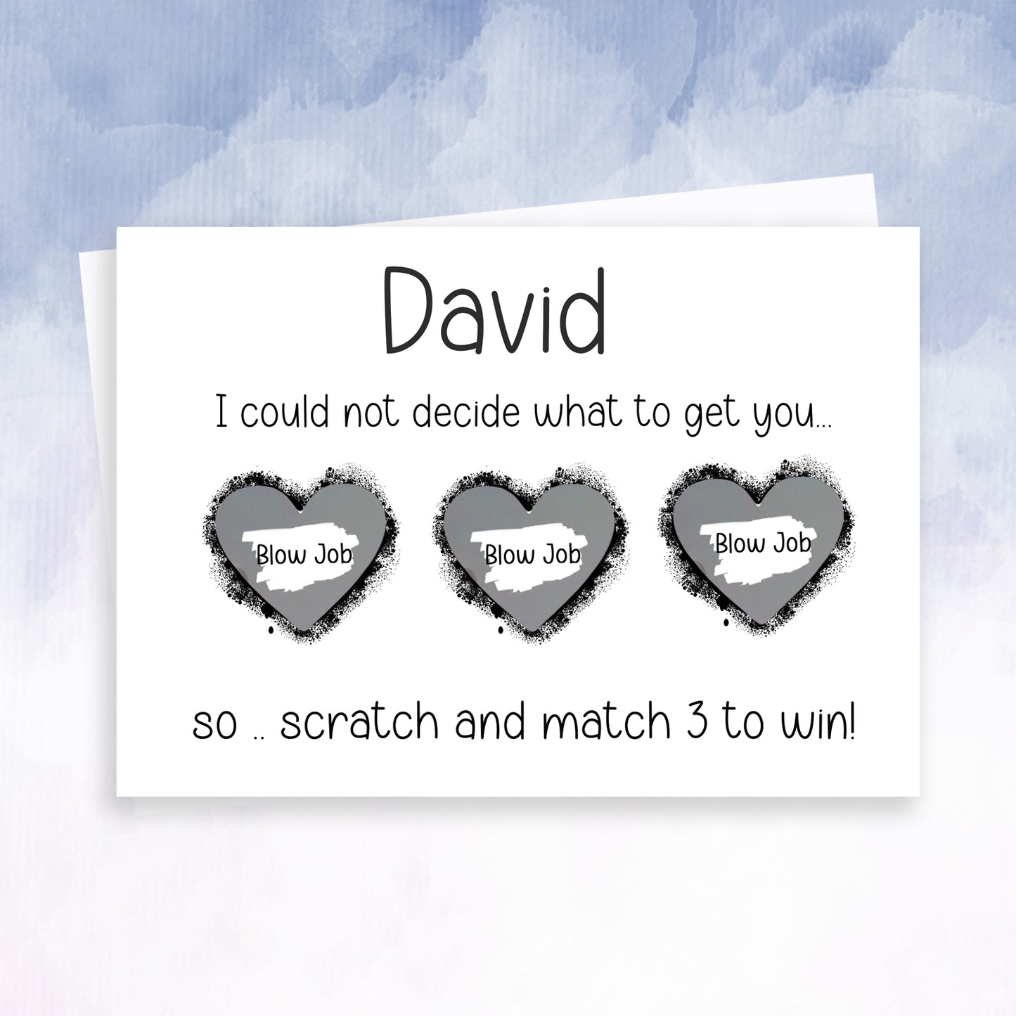 Naughty Winner or Loser BJ Mens Card - 2f75e5-2