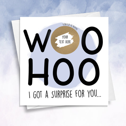 Woo Hoo Scratch off Reveal Card - 2f75e5-2