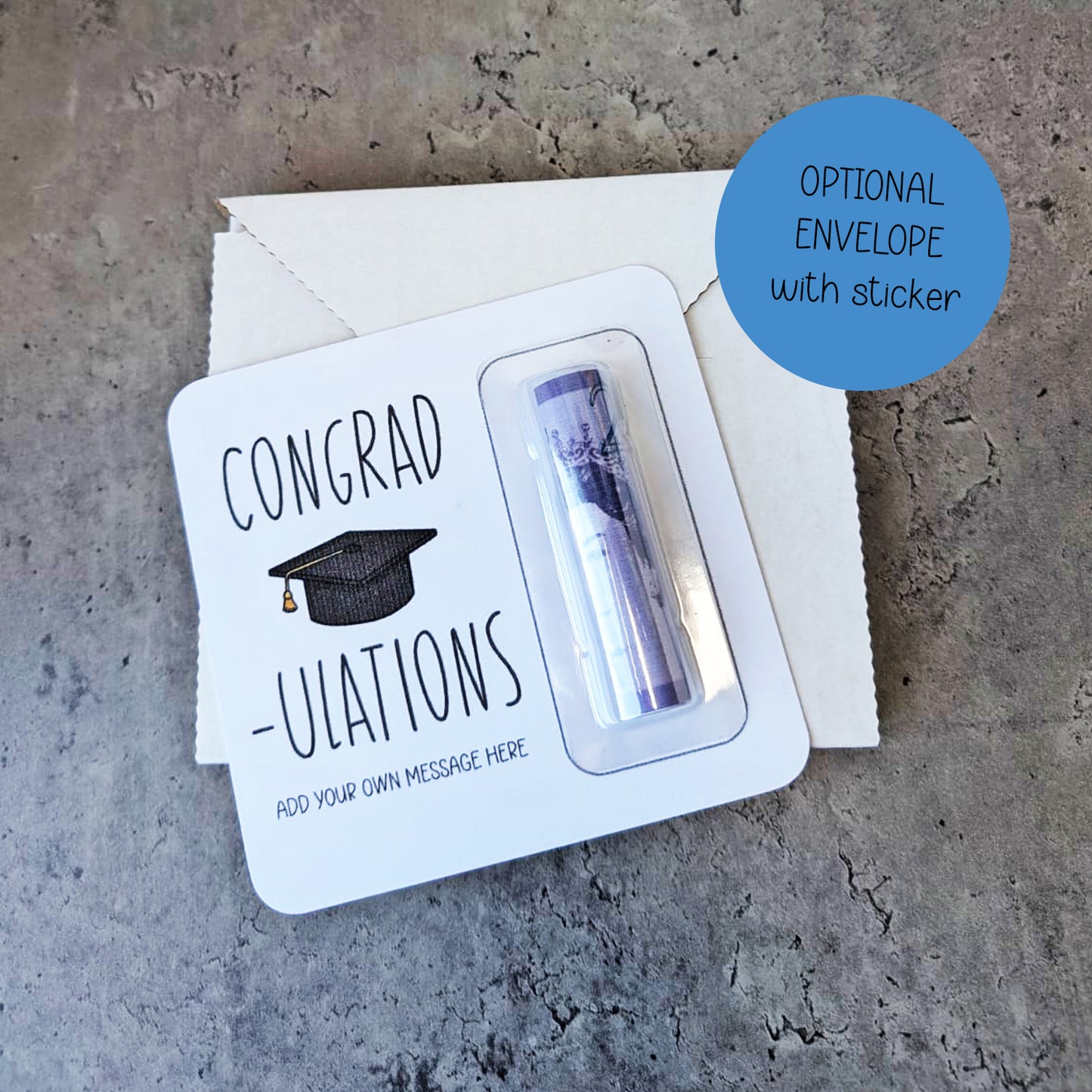 You Passed Money Wallet, Personalised graduation Card, passing gift