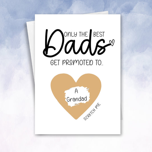 You're a Grandad Reveal Personalised Card