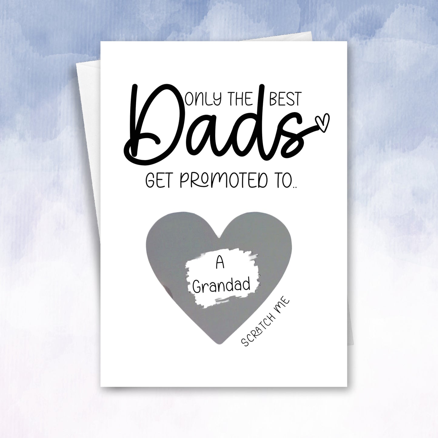 You're a Grandad Reveal Personalised Card