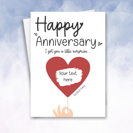 Happy Anniversary Scratch Off Card - 2f75e5-2