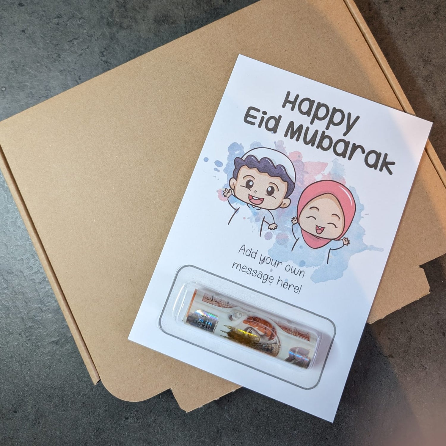 Personalised Eid Religious Money Wallet Kids - 2f75e5-2