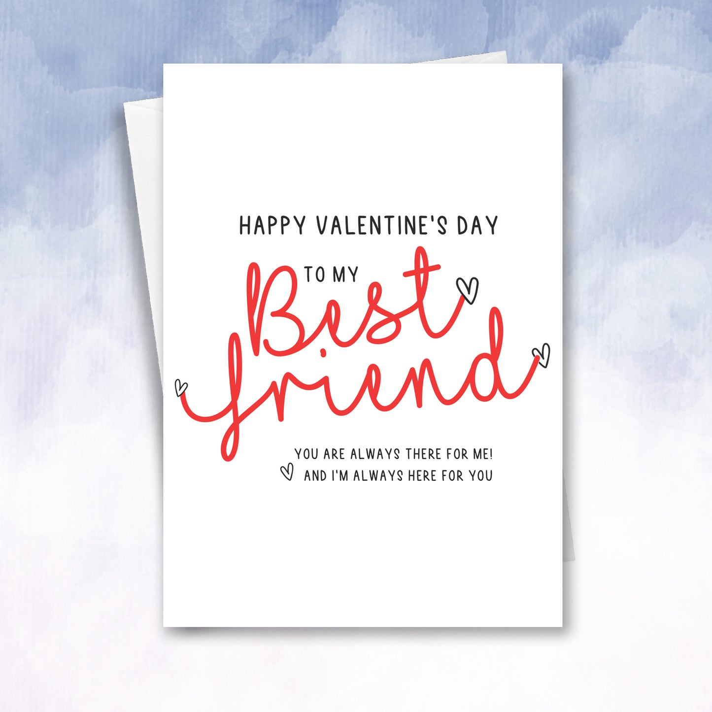 Galentine's Day Card, Best Friend Valentine's Card girlfriend card