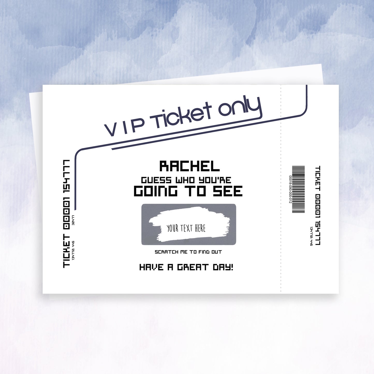 Vip Music Gig or Festival Scratch Reveal - 2f75e5-2