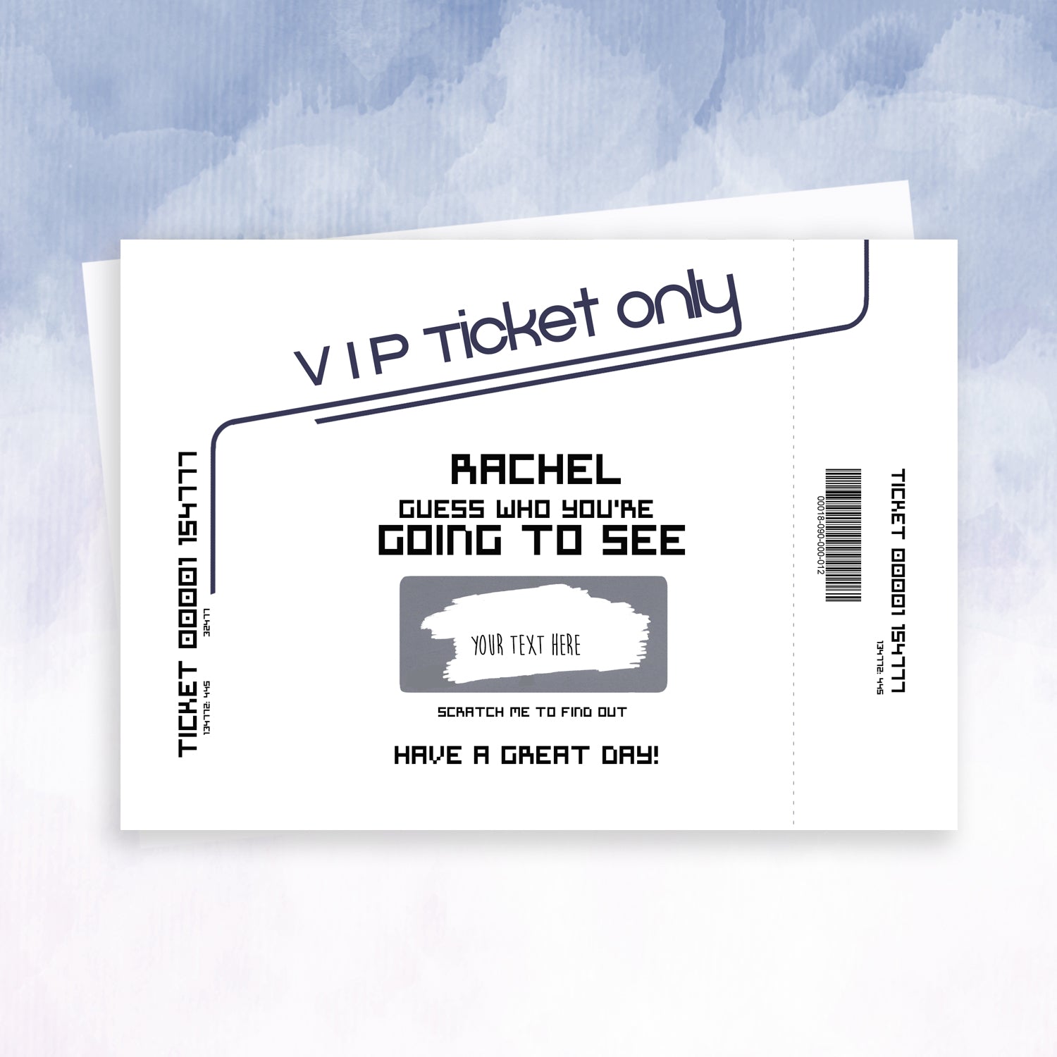 Vip Music Gig or Festival Scratch Reveal - 2f75e5-2