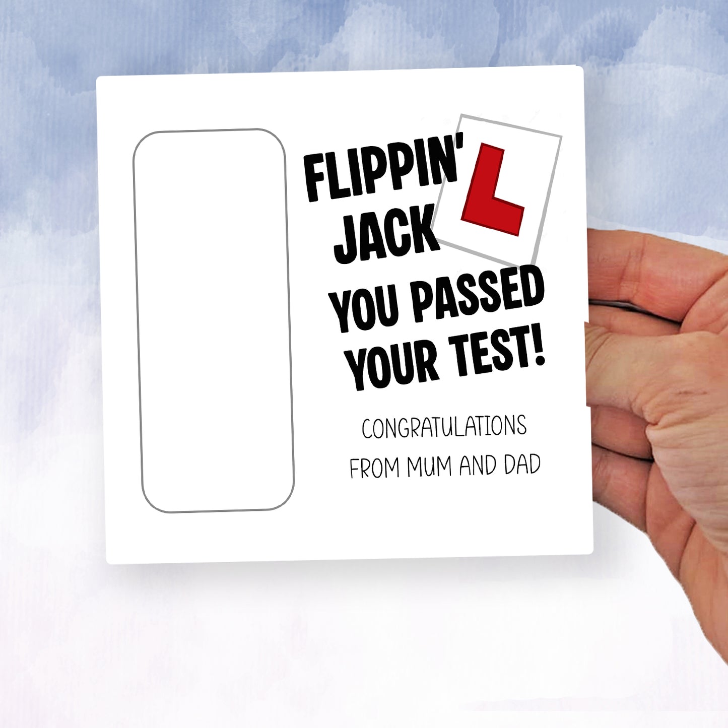 Birthday Gift Money Wallet Driving lessons fund