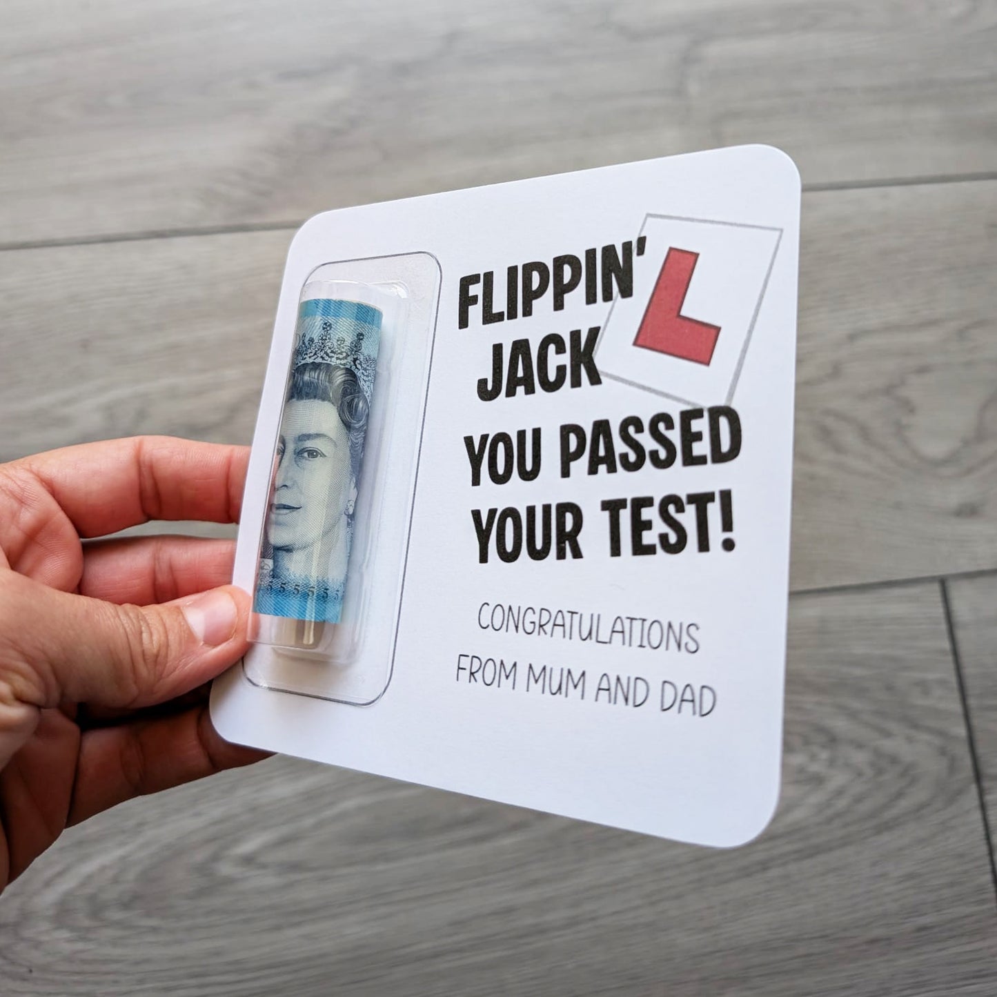 Birthday Gift Money Wallet Driving lessons fund
