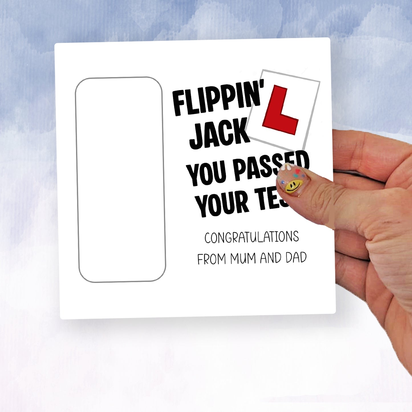 Birthday Gift Money Wallet Driving lessons fund