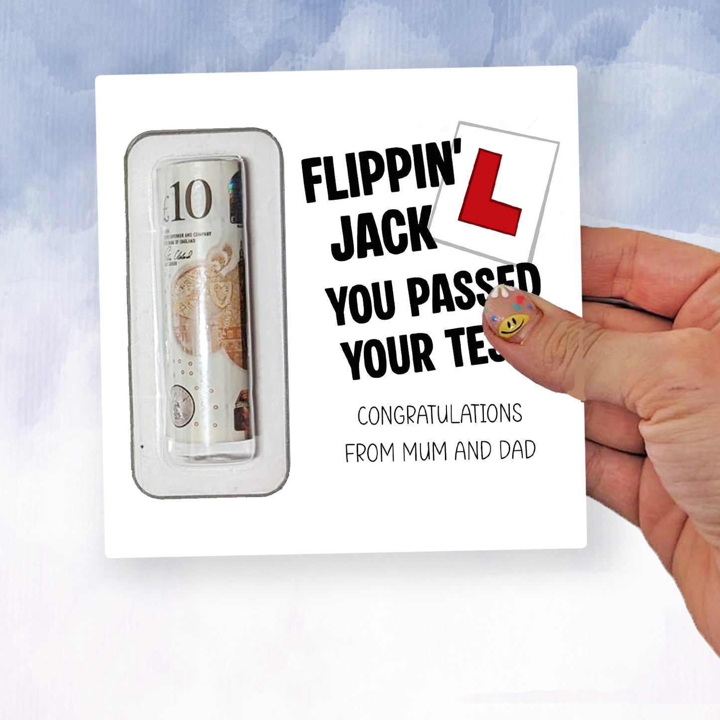 Birthday Gift Money Wallet Driving lessons fund