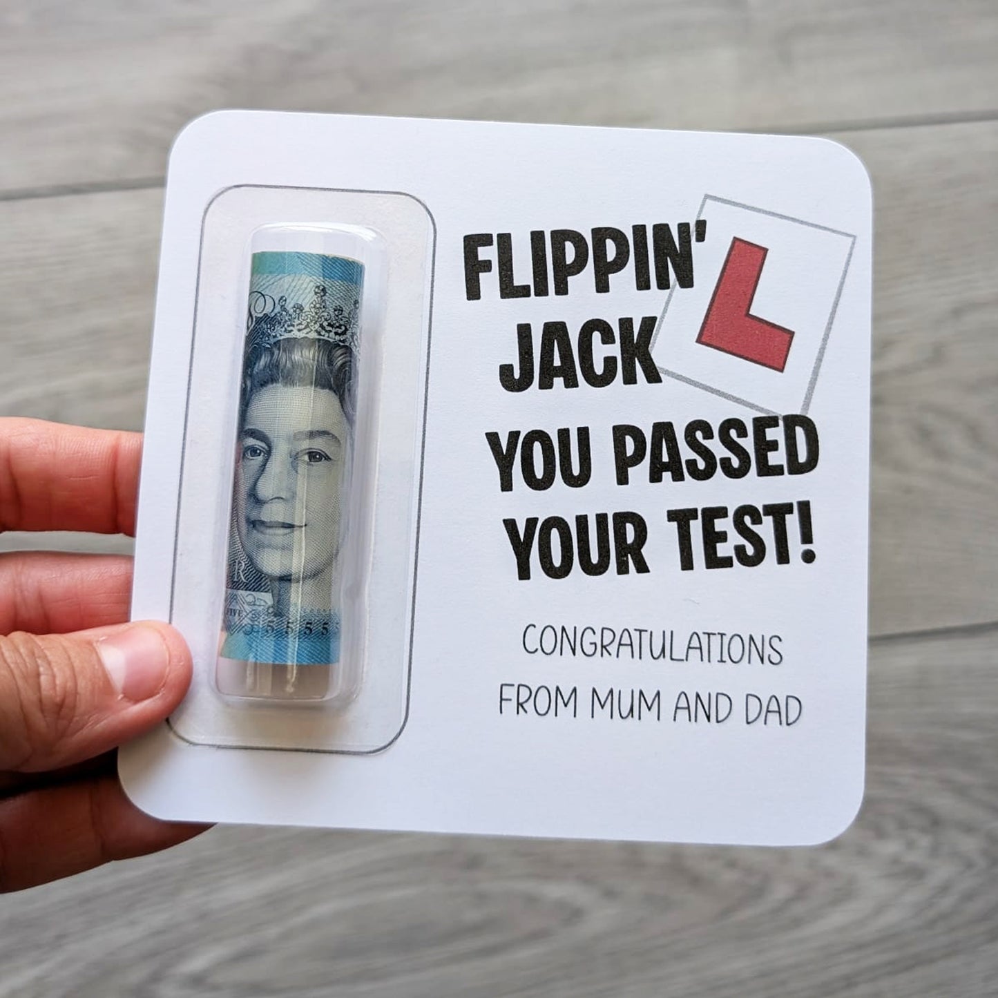 Birthday Gift Money Wallet Driving lessons fund