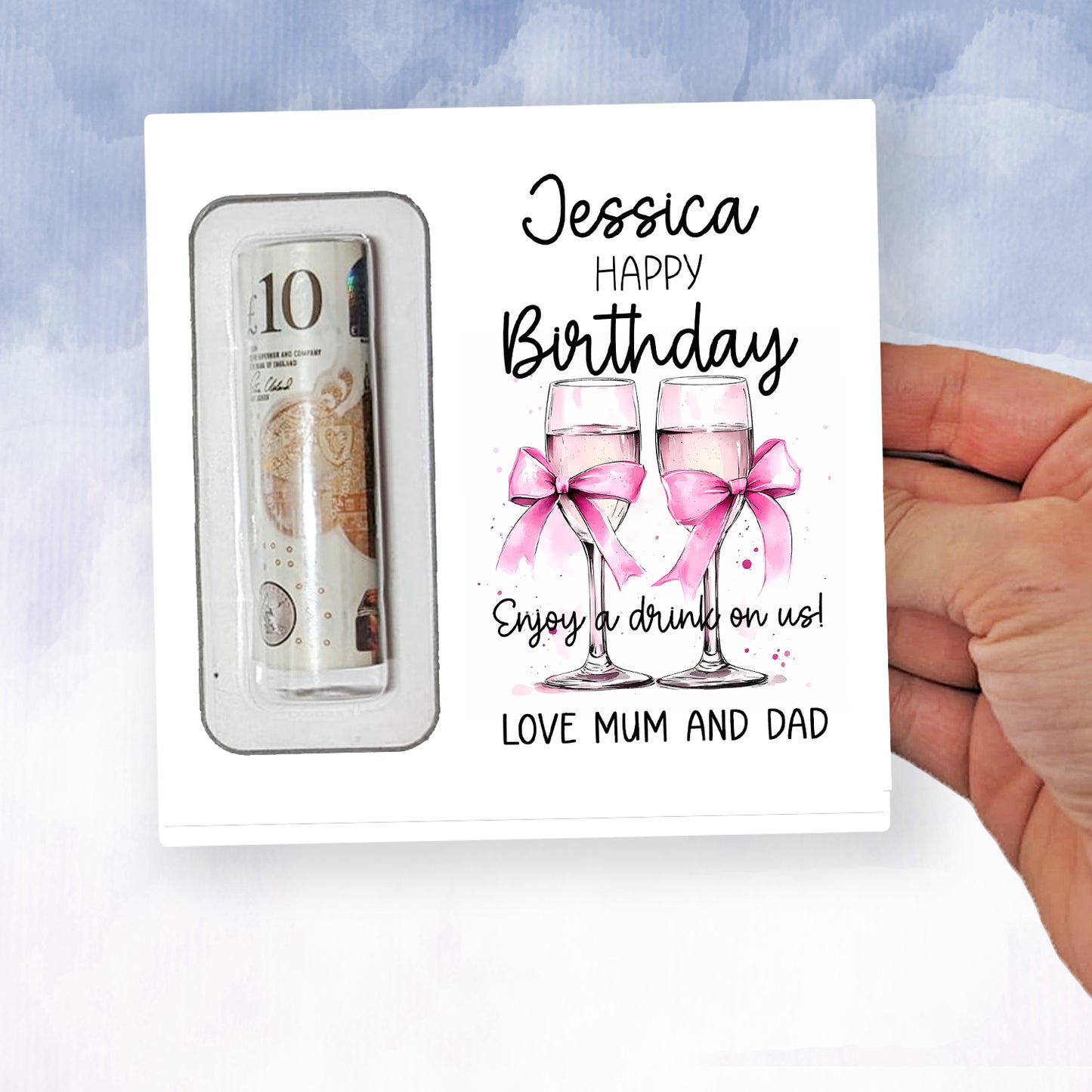 Personalised Money Gift For Birthday 18th Birthday Gift Girl Her Daughter