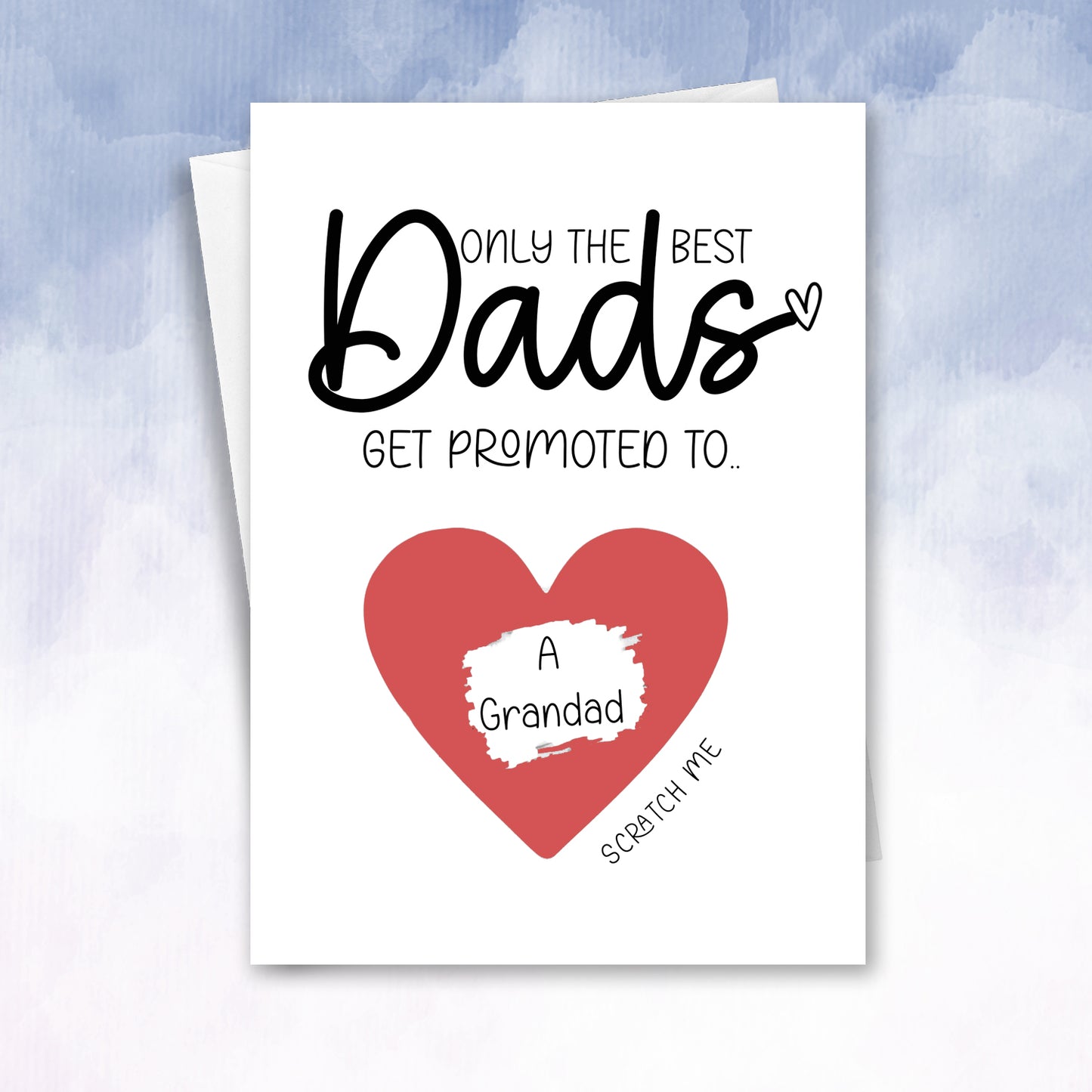 You're a Grandad Reveal Personalised Card