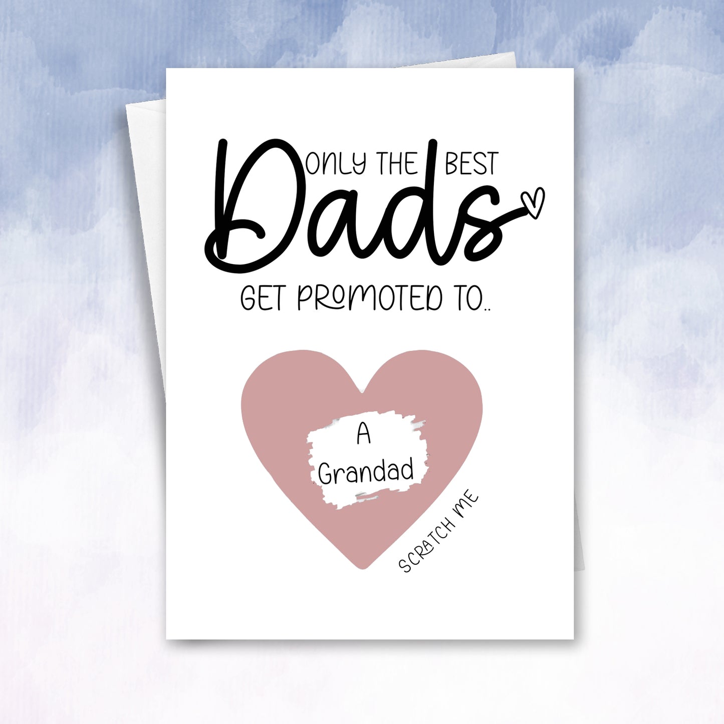 You're a Grandad Reveal Personalised Card