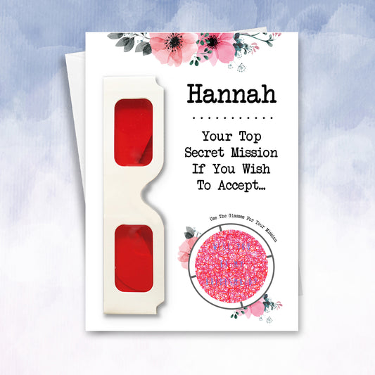 Personalised reveal Will You Be My maid honour, bridesmaid, flower girl