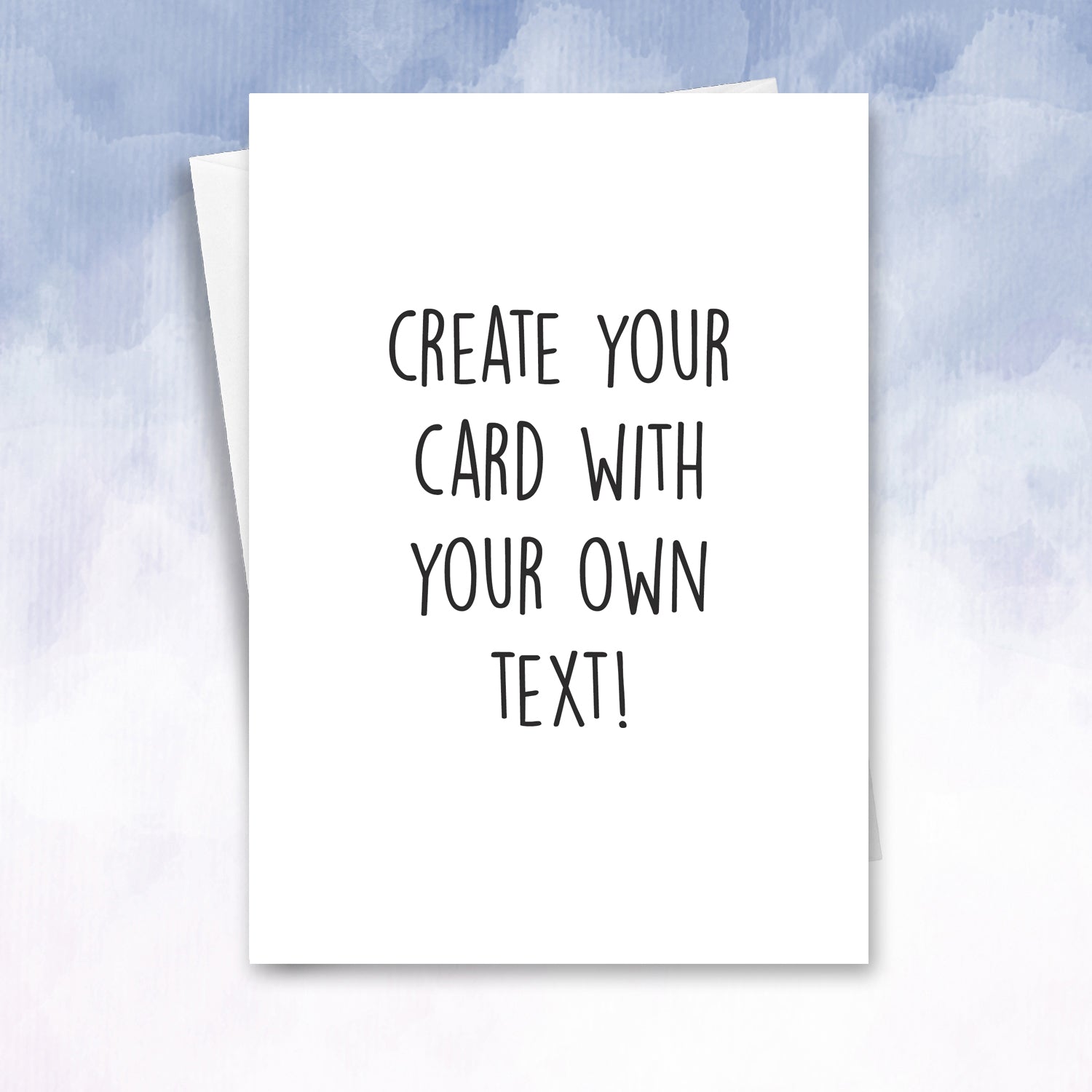 Create Your Own Personalised Text Card – SquidgeMakes
